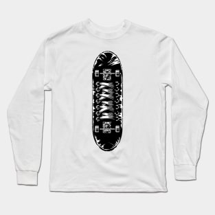 SneakersBoard. Black ink print. Long Sleeve T-Shirt